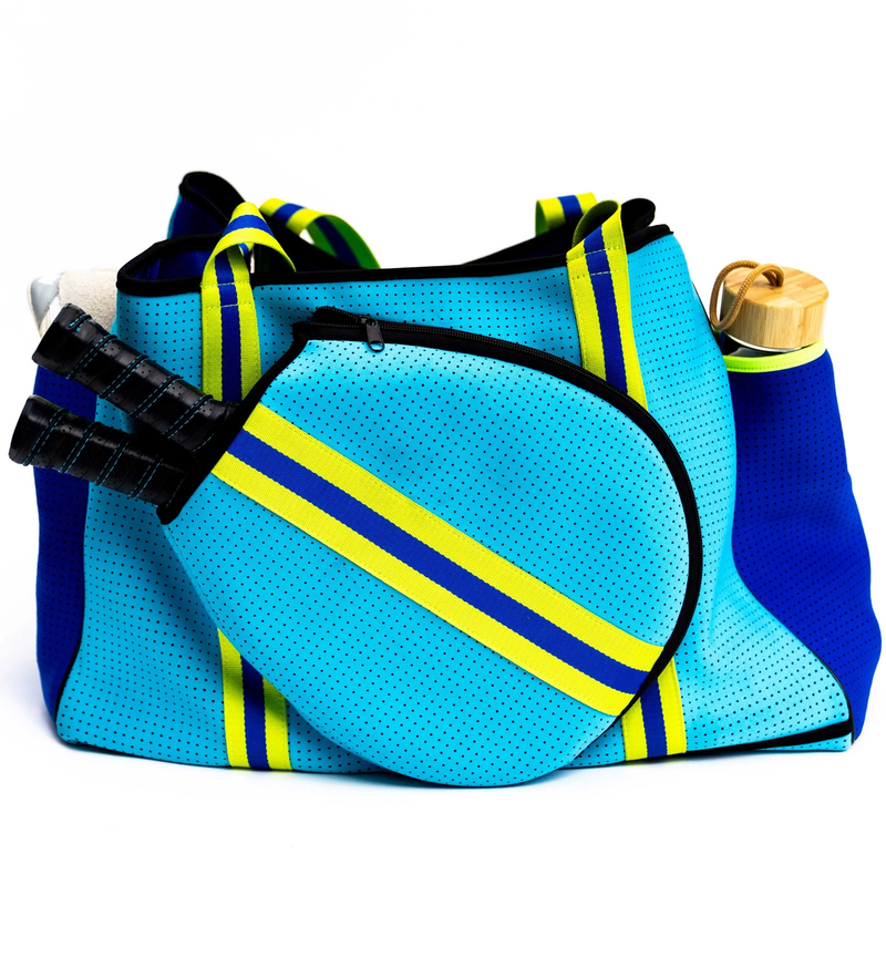 Load image into Gallery viewer, Swinton XL Pickleball Duffle Bag Blue
