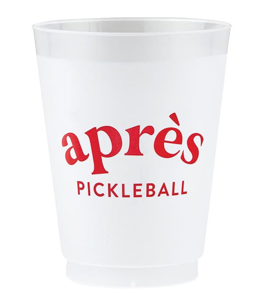Apres Pickleball Frosted Cups - 8 count