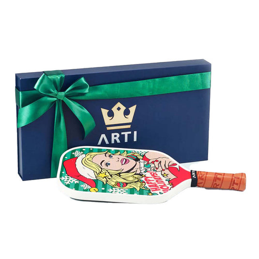 ARTI Kristen & Kristy "Happy Holidays" Pickleball Paddle - 16mm