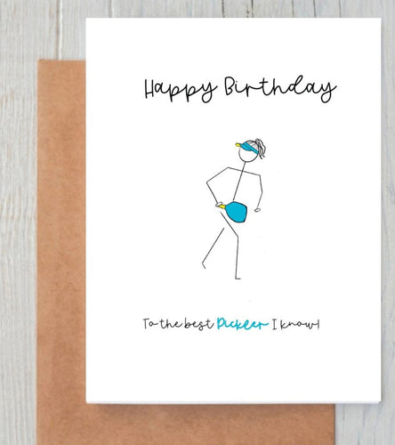 Happy Birthday Pickler Card