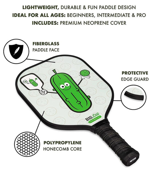 Big Dill Infinity Pickleball Paddle Features