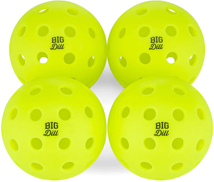 Big Dill Relish Outdoor Pickleball Balls - 4 Pack