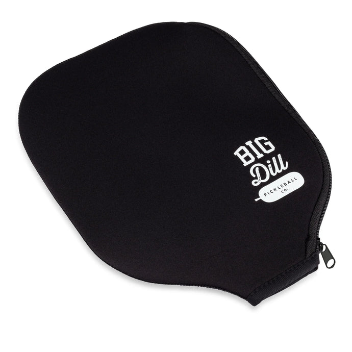 Big Dill Neoprene Pickleball Paddle Cover Black