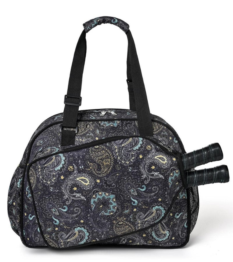 Load image into Gallery viewer, Boulder Bee Paisley Pickleball Tote Bag
