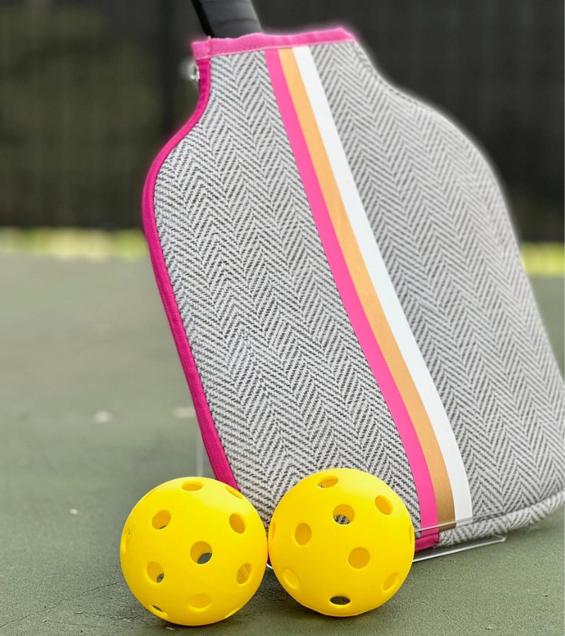 Load image into Gallery viewer, The Herringbone Pickleball Paddle Cover
