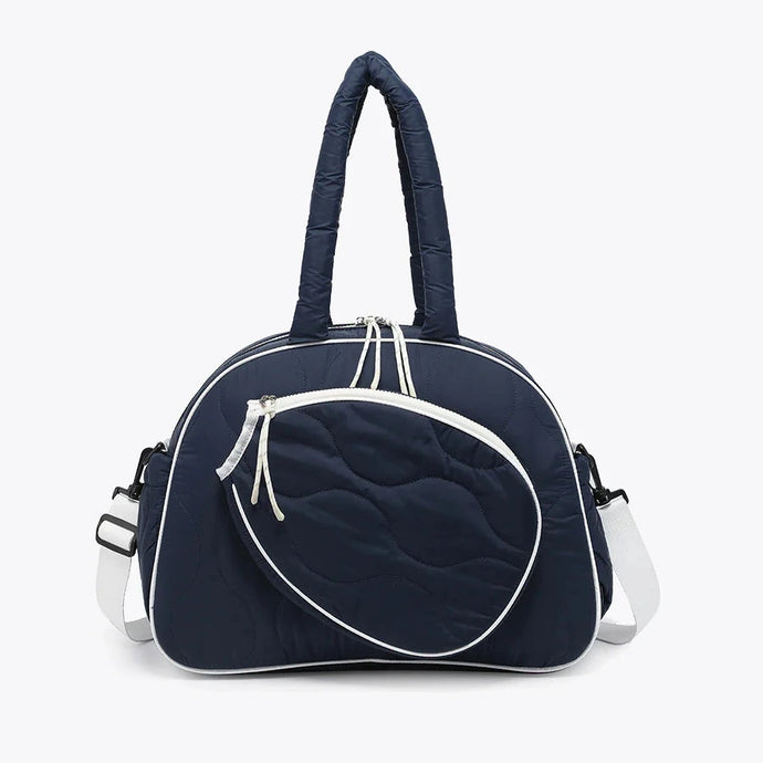 Modern Two-Tone Pickleball Tote Navy / White