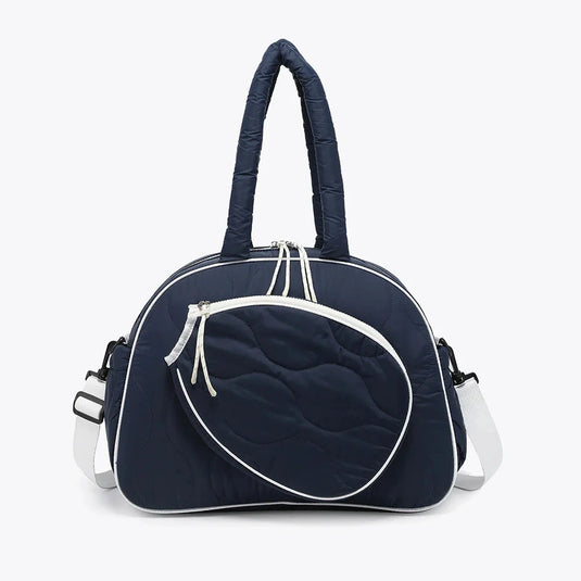 Modern Two-Tone Pickleball Tote Navy / White