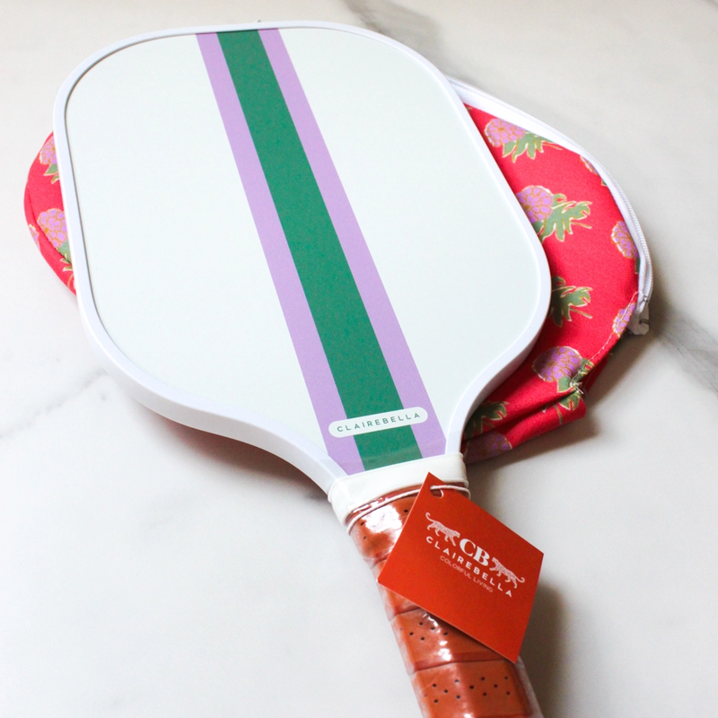 Load image into Gallery viewer, Clairebella Kyra Designer Pickleball Paddle Red
