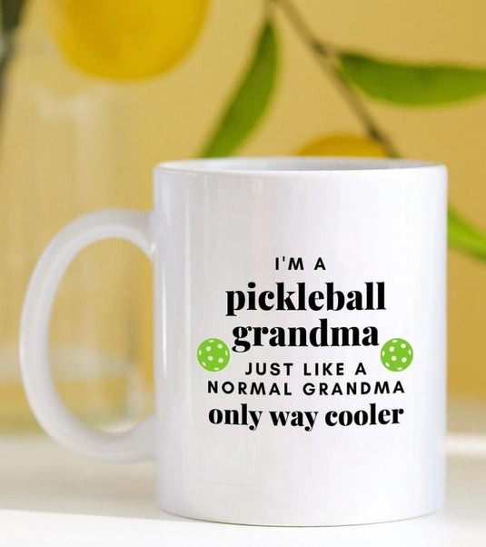Cool Pickleball Grandma Mug