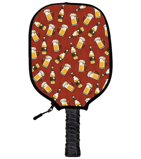 Craft Beer Pickleball Paddle Cover