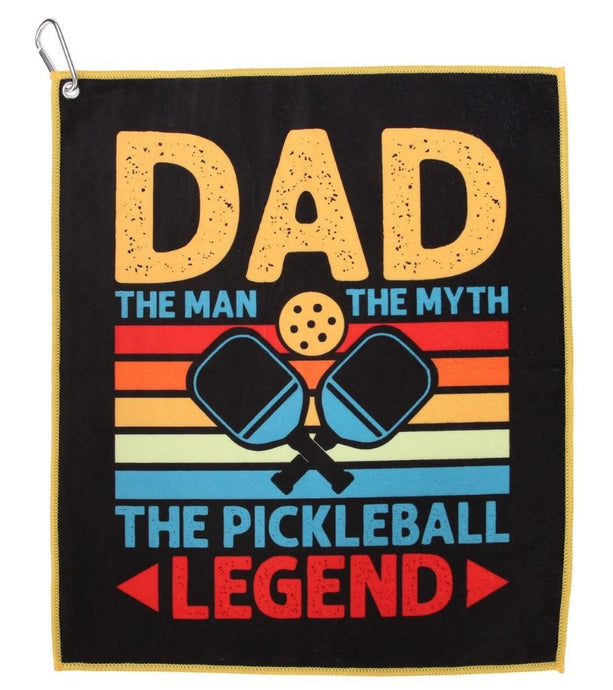 Dad The Pickleball Legend Sport Towel