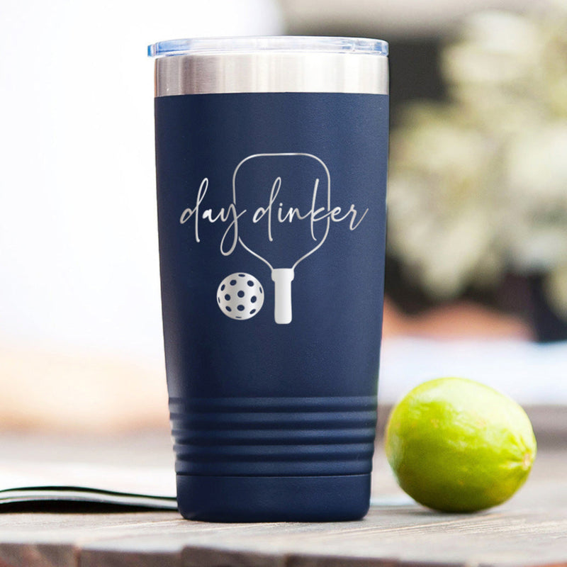 Load image into Gallery viewer, Day Dinker Insulated Pickleball Tumbler Outside
