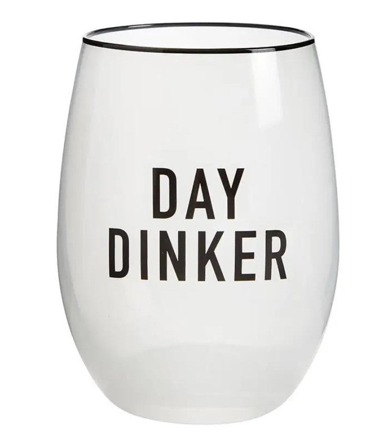 Load image into Gallery viewer, Day Dinker Wine Glass

