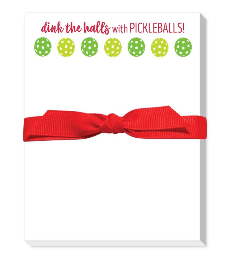Load image into Gallery viewer, Dink the Halls Pickleball Note Pad
