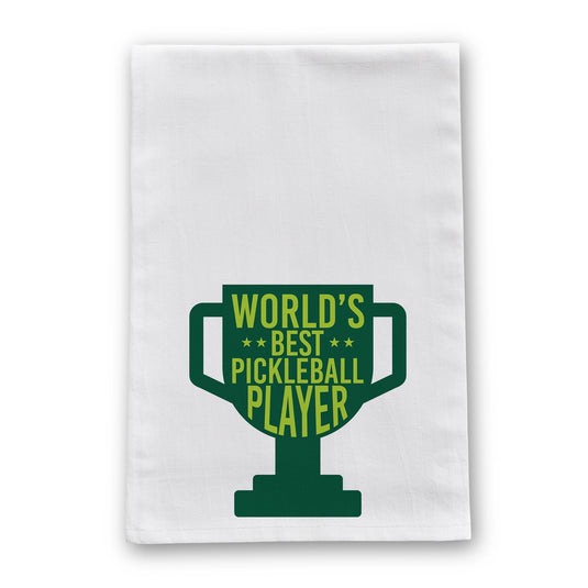 World's Best Pickleball Player Tea Towel