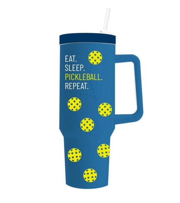 Eat Sleep Pickleball Repeat 40 oz Mug