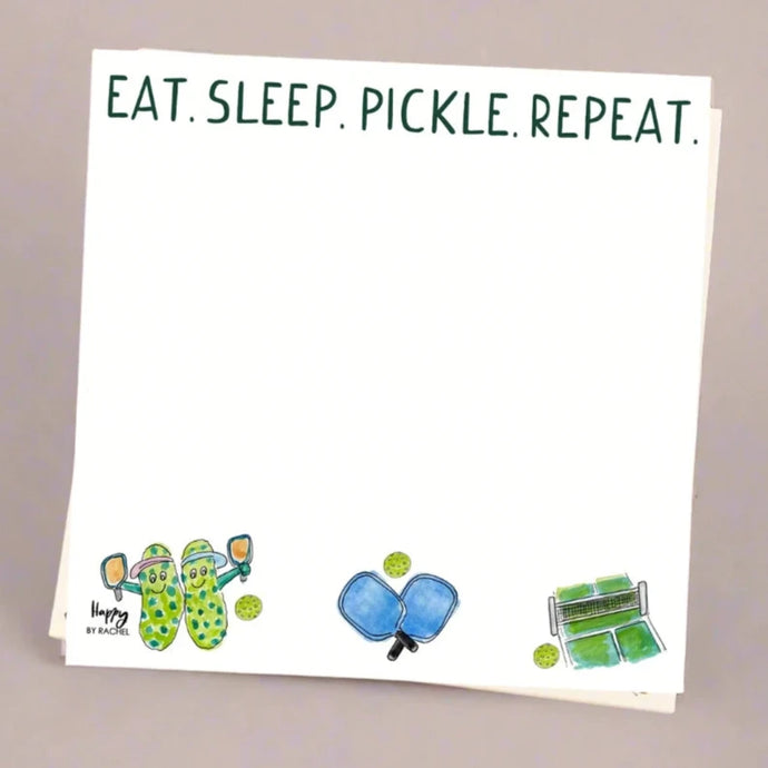 Eat Sleep Pickleball Repeat Notepad - 100 Sheets 5