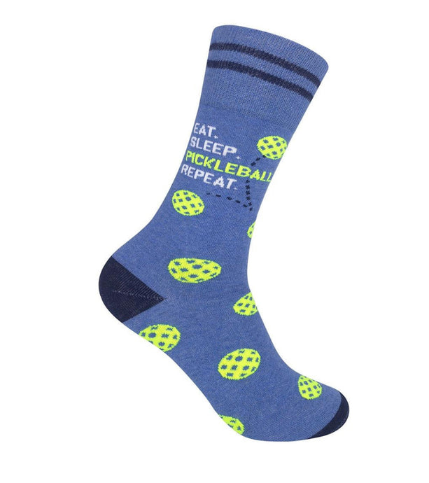 Eat. Sleep. Pickleball. Repeat. Socks