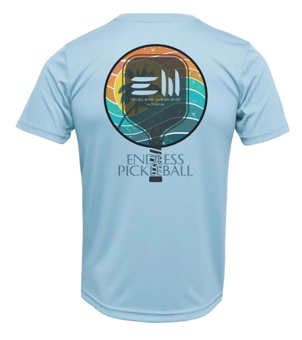 Endless Pickleball Performance Shirt Blue