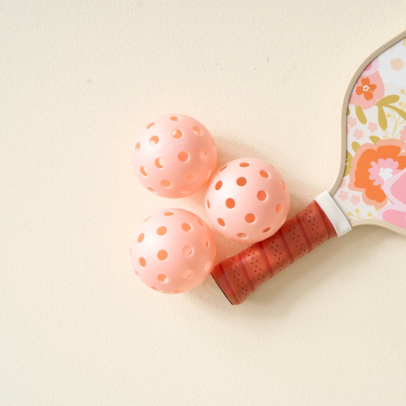 Load image into Gallery viewer, Designer Pink Pickleballs - set of 3
