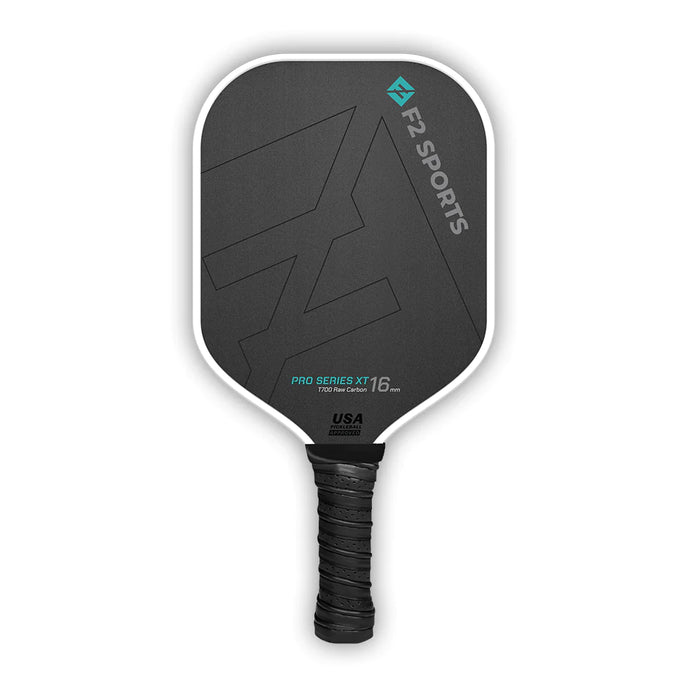 F2 Sports Pro Series XT T700 Carbon Pickleball Paddle White