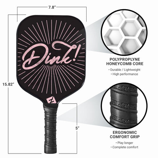 F2 Sports Dink Graphite Pickleball Paddle