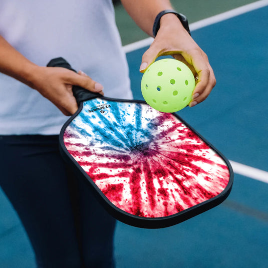 F2 Sports Tie Dye Graphite Pickleball Paddle