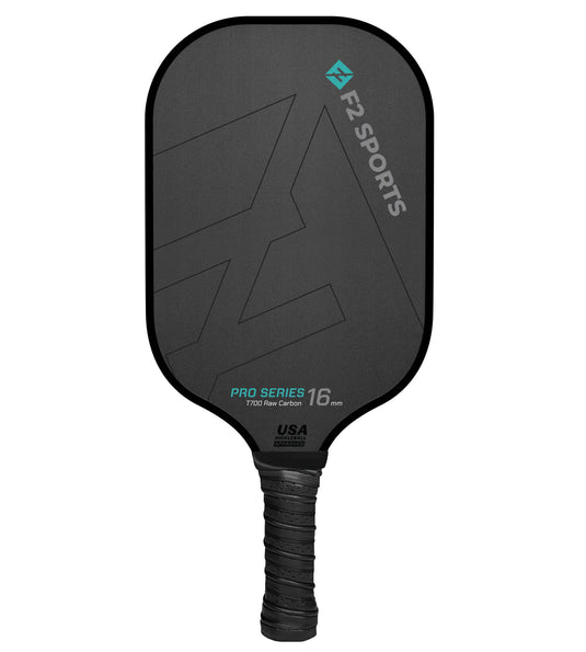 F2 Sports Pro Series T700 Carbon Pickleball Paddle - Elongated