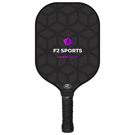 F2 Sports Sporty Purple Graphite Pickleball Paddle