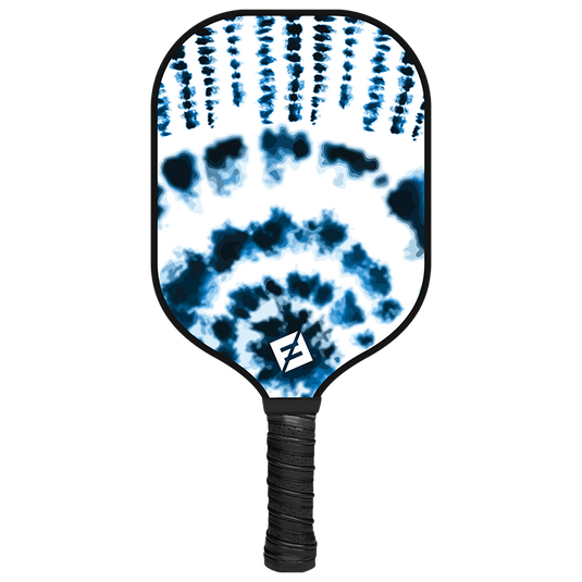 F2 Sports Tie Dye Graphite Pickleball Paddle Blue