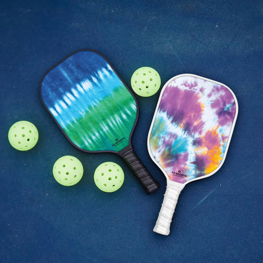 F2 Sports Tie Dye Graphite Pickleball Paddle