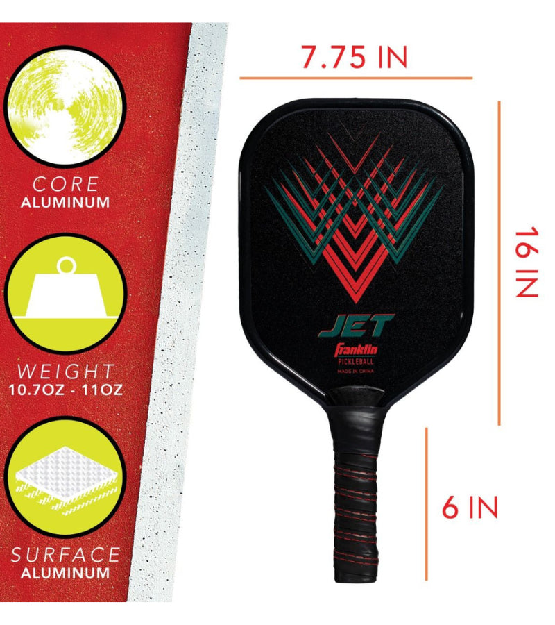Load image into Gallery viewer, Franklin Jet Aluminum Pickleball Paddle
