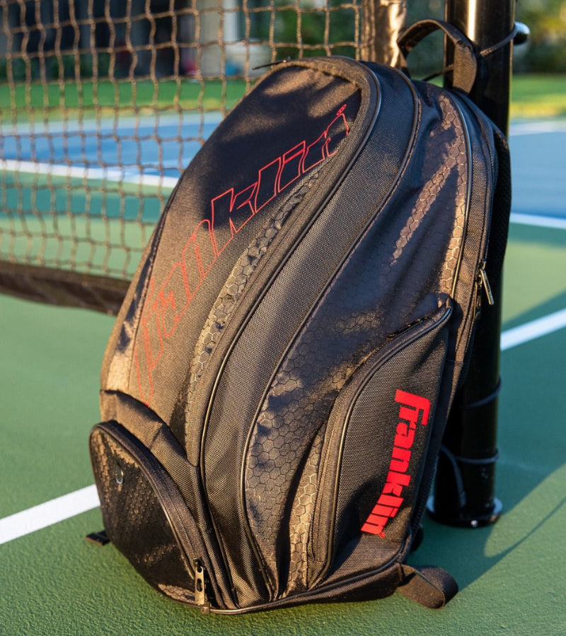 Load image into Gallery viewer, Franklin Deluxe Competition Pro Pickleball Backpack Red
