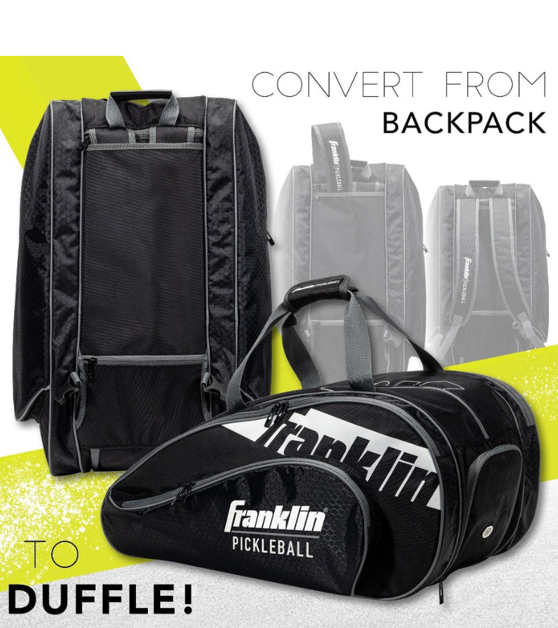 Load image into Gallery viewer, Franklin Pro Series Pickleball Bag Black
