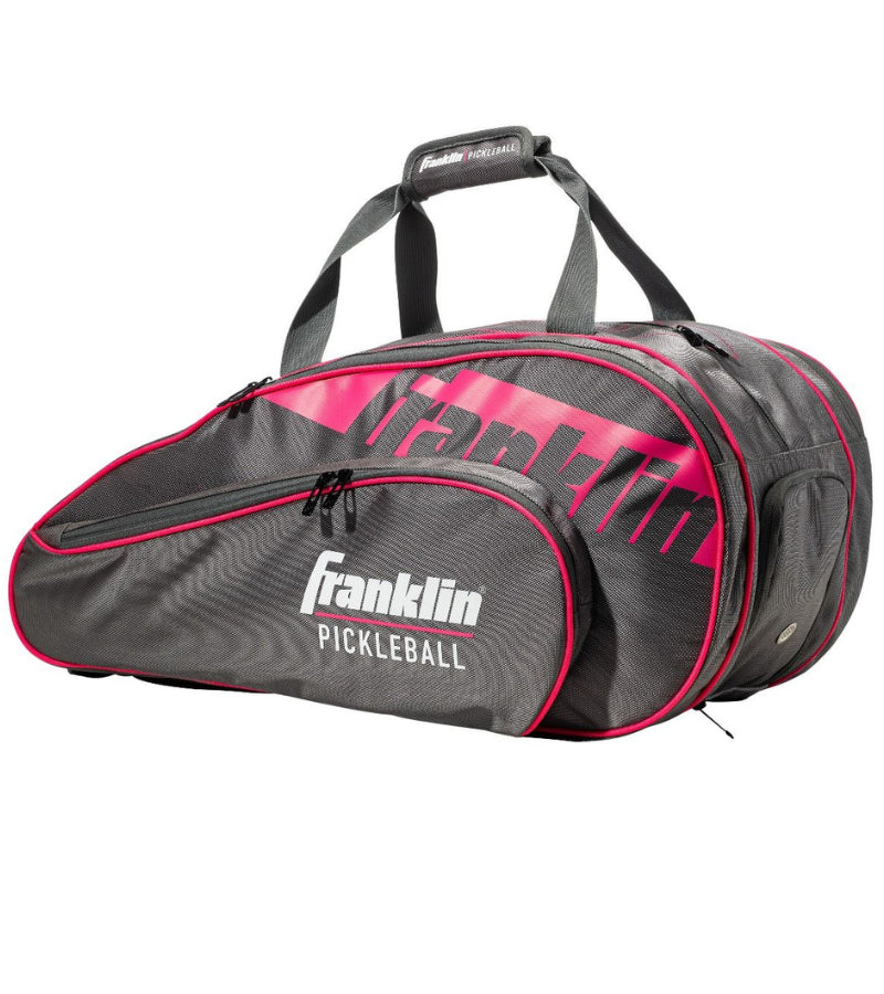 Load image into Gallery viewer, Franklin Pro Series Pickleball Bag - Grey and Pink
