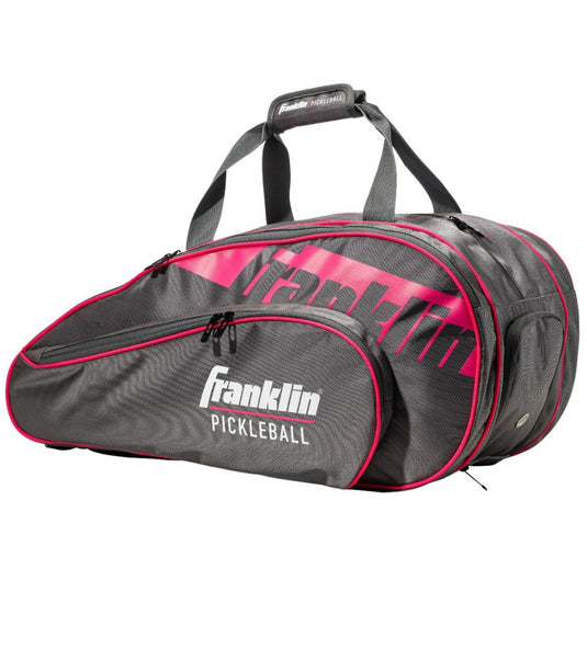 Franklin Pro Series Pickleball Bag - Grey and Pink