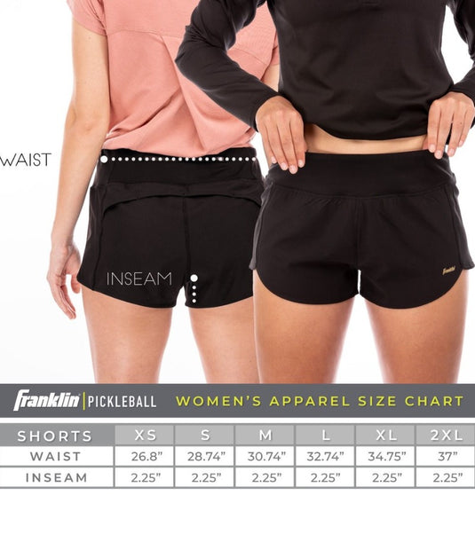 Franklin Womens Pickleball Shorts