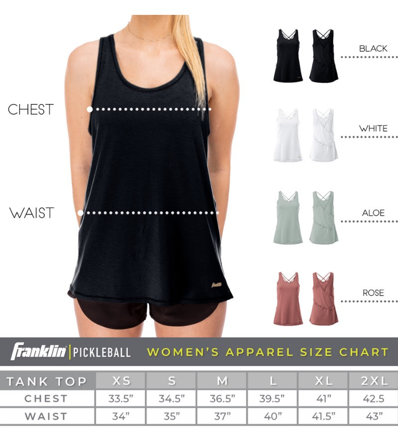 Load image into Gallery viewer, Franklin Courtside Womens Pickleball Tank Top

