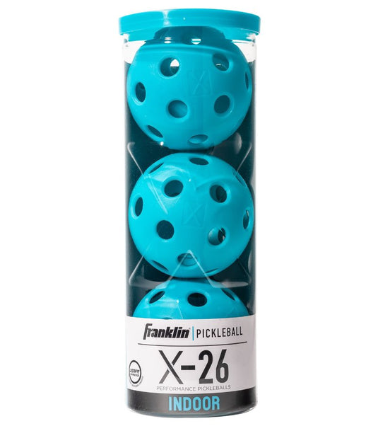 Franklin X-26 Performance Indoor Pickleballs 3-pack