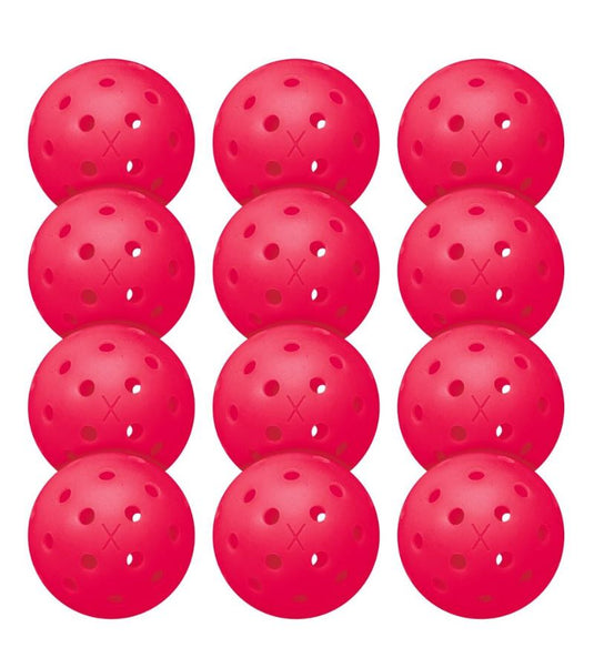 Franklin X-40 Performance Outdoor Pickleballs 12-pack