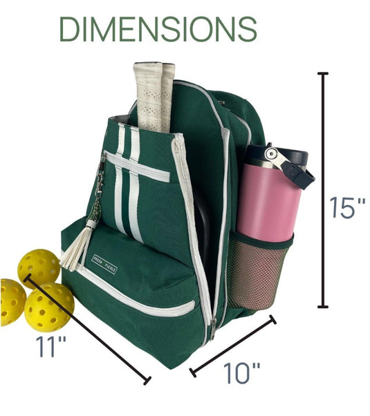 The Tedi Pickleball Backpack - Green