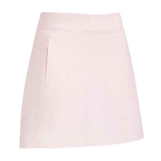 G/Fore Silky Tech A-Line Nylon Skort: Blush Garden