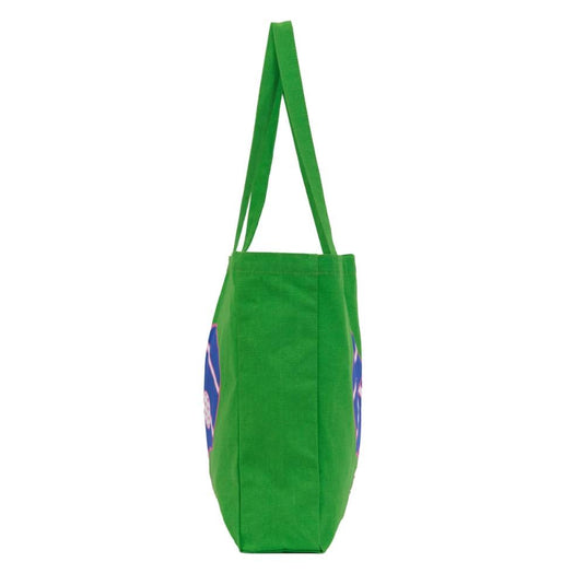 Green Little Pickleballs Shopping Tote Bag