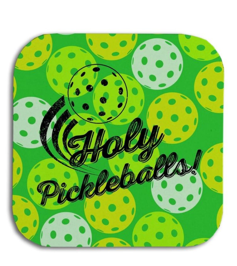 Load image into Gallery viewer, Holy Pickleballs Coaster
