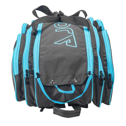 Joola Tour Elite Pickleball Bag - Black/Light Blue