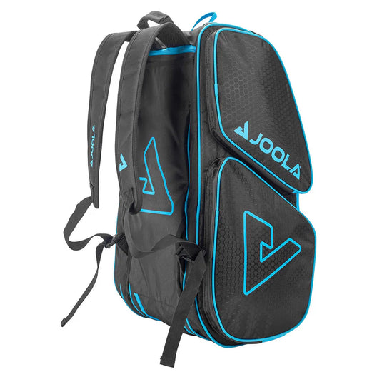 Joola Tour Elite Pickleball Bag - Black/Light Blue