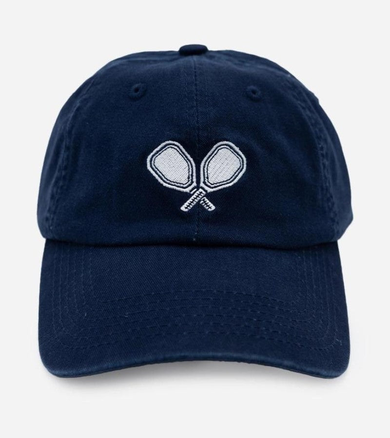 Load image into Gallery viewer, Just Mystic Pickleball Dad Hat Navy
