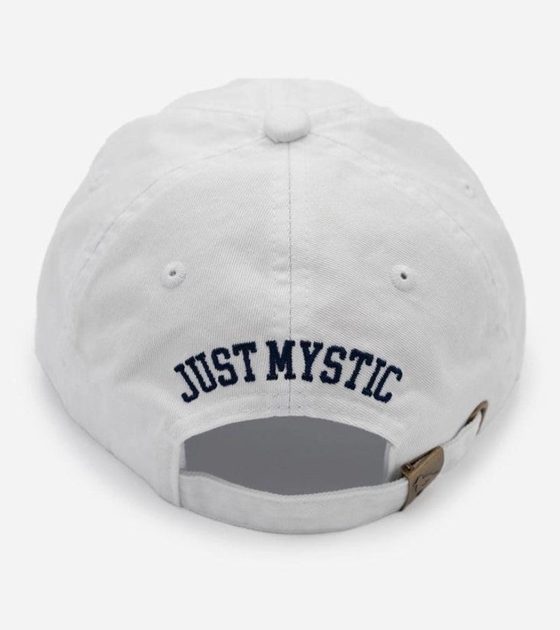 Load image into Gallery viewer, Just Mystic Pickleball Dad Hat White - Back
