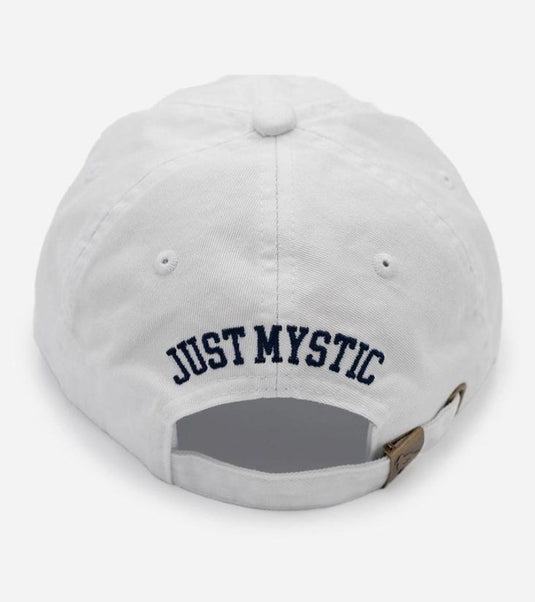 Just Mystic Pickleball Dad Hat White - Back