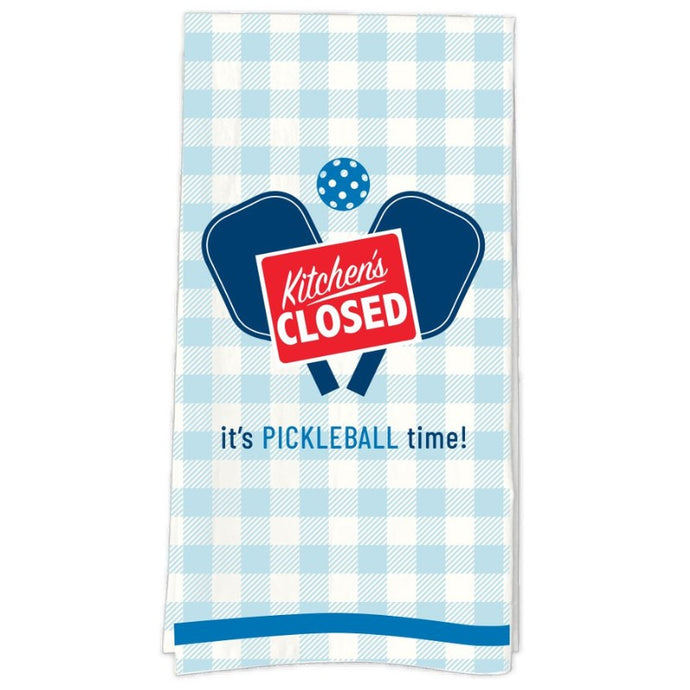 Kitchens Closed Pickleball Tea Towel